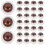3 Pieces Craft Eyeballs Patches Small Object Decoration 10