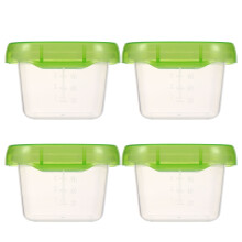 12 Pcs Baby Food Box Freezer Silica Gel Seal