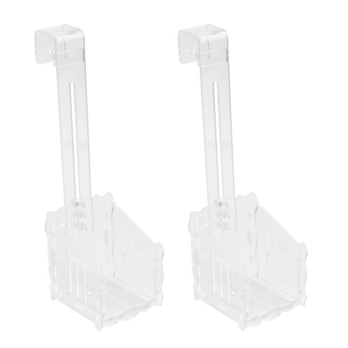 4 Pcs Acrylic Aquarium Planting Cups With Hooks