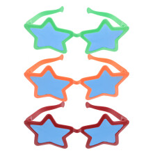9 Pcs Star Shape Oversized Glasses For Beach Party Selfie Props