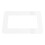 5Pcs Transparent Acrylic Screwless Light Switch Frame Cover for Decor 1