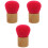 3Pcs Makeup Brush Powder Foundation Cosmetic Brush 8