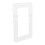 5Pcs Transparent Acrylic Screwless Light Switch Frame Cover for Decor 3