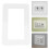 5Pcs Transparent Acrylic Screwless Light Switch Frame Cover for Decor 10