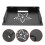 4Pcs Wall Mounted Metal Projector Shelf Floating Router Rack 8