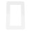 5Pcs Transparent Acrylic Screwless Light Switch Frame Cover for Decor 2