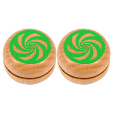 6 Pcs Wooden Yo-Yo Toys Educational Ball Toy For Children Random Style
