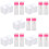 5 Sets Nail Polish Remover Wipes Pads With Empty Bottle 8