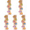 5 Sets Kids Board Shape Matching Game Color Cognitive Toy 4
