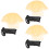 3 Sets Latex Bald Caps Mesh Wig Caps For Cosplay Performance 8