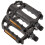 4Pcs Pedals Components Black Lightweight Wide Foot Surface 1