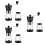 3 Pcs Manual Coffee Grinder Portable Bean Grinding Tool 8