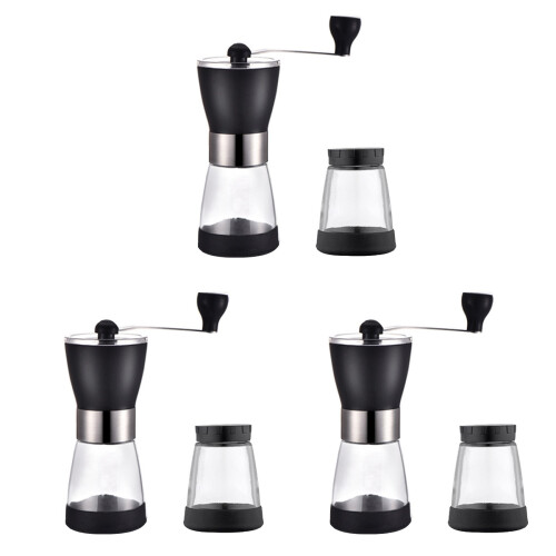 3 Pcs Manual Coffee Grinder Portable Bean Grinding Tool 2