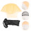 3 Sets Latex Bald Caps Mesh Wig Caps For Cosplay Performance 3