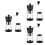 3 Pcs Manual Coffee Grinder Portable Bean Grinding Tool 7
