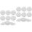 24 Pcs Supple Small Rounded Makeup 6