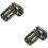4Pcs Pedals Components Black Lightweight Wide Foot Surface 8