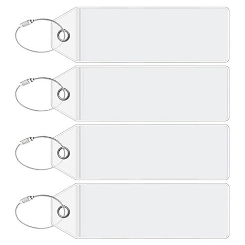 16 Pcs Portable Luggage Tags Baggage Identifier Name Id Tags