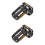 4Pcs Pedals Components Black Lightweight Wide Foot Surface 7