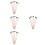 24 Pcs Wooden Rubber Mallets For Percussion Instruments 8