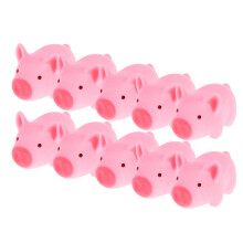 20 Pcs Rubber Pig Baby Bath Toy For Kids