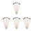 24 Pcs Wooden Rubber Mallets For Percussion Instruments 3