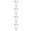 24 Pcs Wooden Rubber Mallets For Percussion Instruments 9