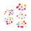 2 Pack Non-Woven Flower Material Craft Child Classroom Diy Cloth 10