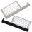 4Pcs Foosball Table Replacement Goal Nets Durable Plastic Black Silver 1