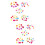 2 Pack Non-Woven Flower Material Craft Child Classroom Diy Cloth 7