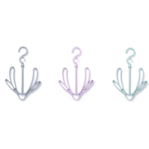 18 Pcs Shoes Hanger Drying Rack Hanging Hook Storage Drier Wind Proof