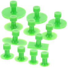 60Pcs Green Mini Dent Puller Tabs Car Dent Removal and Repair Kit