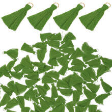 500 Pcs Diy Decor Tassels Delicate Hanging Bright Color Ornaments