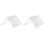 2Pièces Organisateur Cd Vinyle Transparent Design Moderne Stable 4