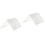 2Pièces Organisateur Cd Vinyle Transparent Design Moderne Stable 6