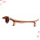 2Pcs Dog Shaped Chopsticks Holder For Spoon Fork Rose Gold 10