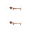 2Pcs Dog Shaped Chopsticks Holder For Spoon Fork Rose Gold 5