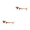 2Pcs Dog Shaped Chopsticks Holder For Spoon Fork Rose Gold 9