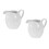 2Pcs Ceramic Gravy Jar Sauce Cup Milk Dispenser 4