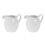 2Pcs Ceramic Gravy Jar Sauce Cup Milk Dispenser 5