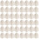 200 Pcs Plastic Fence Post Cap Cover Replacement 6