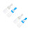 4 Pcs Rice Paste Bottles For Baby Cereal Feeders Silicone 7