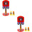 2 Sets Funny Interactive Basketball Game Toy 7