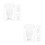 6Pcs Space Saving Plastic Remote Control Storage Box Wall Mount Holder 7