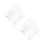 6Pcs Space Saving Plastic Remote Control Storage Box Wall Mount Holder 6