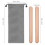 2 Pairs Drum Sticks Rhythm Stick Beam Port 3