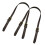 6 Pcs Synthetic Handbag Handles Durable Tote Strap Deep Coffee 11
