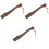 Wood Handle Replacement 3 Pcs 5