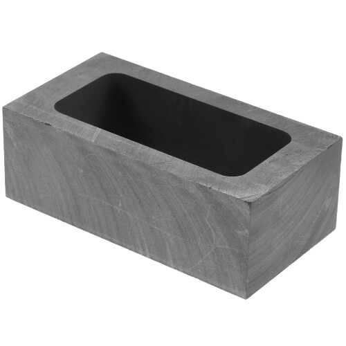 2Pcs Graphite Ingot Mold For Casting Gold Silver Copper