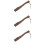 Wood Handle Replacement 3 Pcs 10
